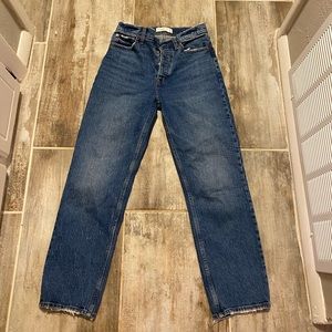 Abercrombie “The dad high rise” jeans